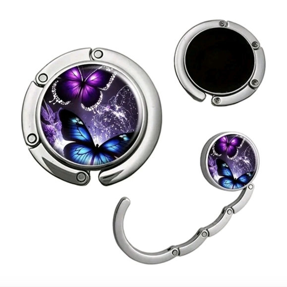 Butterfly Design Purse Hook - Picture 1 of 3